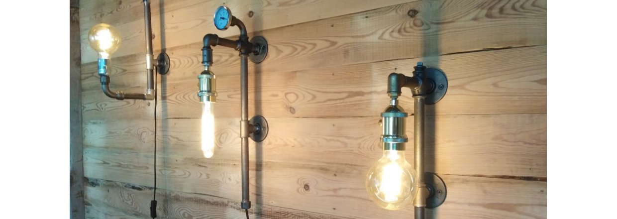 Piped Lamps, smukt og iøjefaldende design til dit hjem