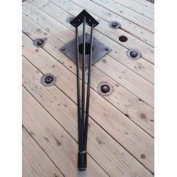 3-pin bordben 70cm Justerbare 