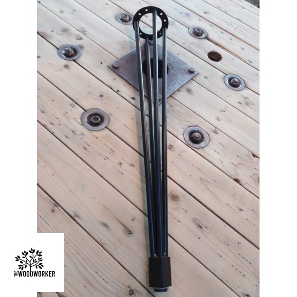 4-pin bordben 70cm justerbare