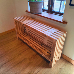 Konsolbord/Entrebord med bagbeklding