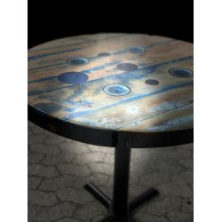 Cafebord "BlueEpox" #1