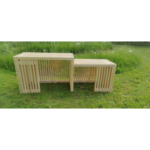 Grillbord i to niveauer