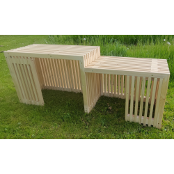 Grillbord i to niveauer