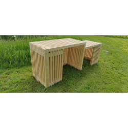 Grillbord i to niveauer